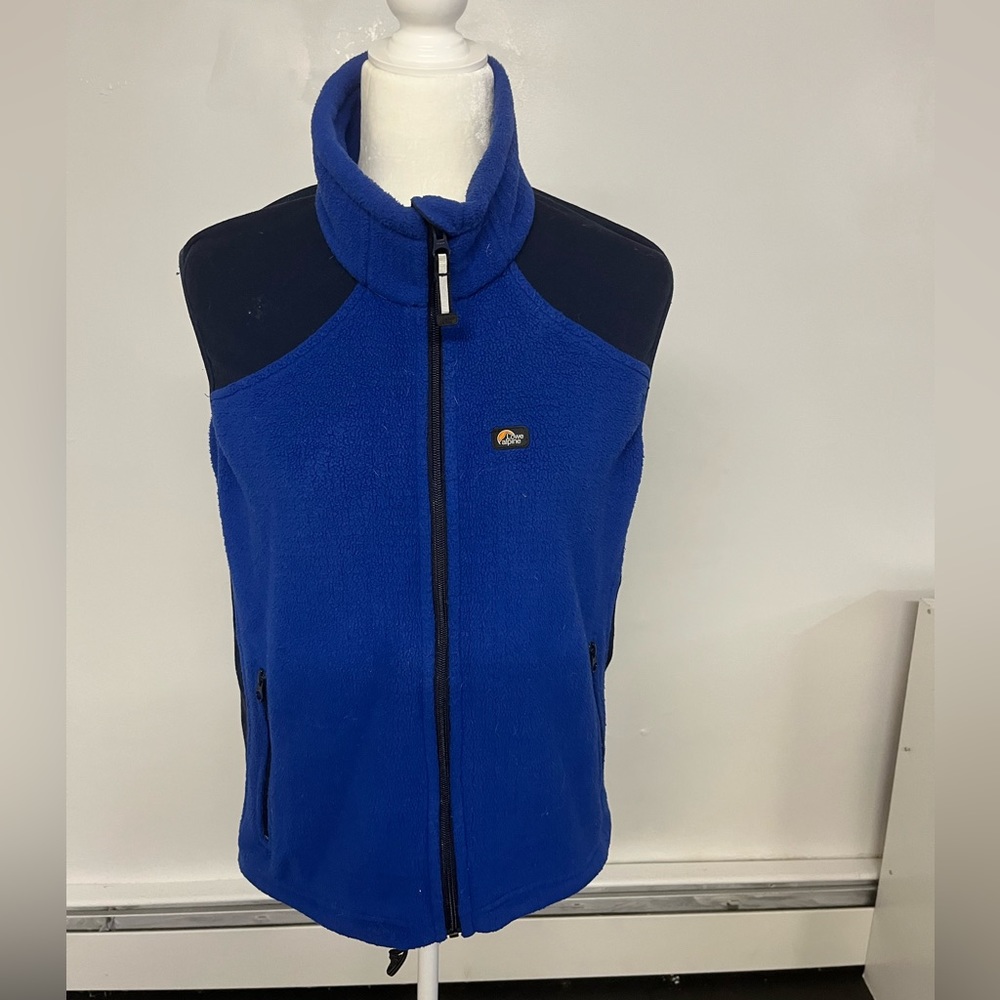 Blue Fleece Vest